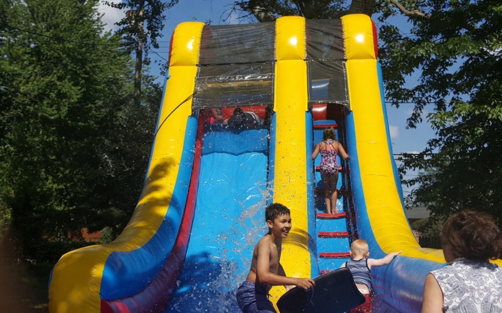 Slides & Combo Units rental Lansing Michigan — BSA Events