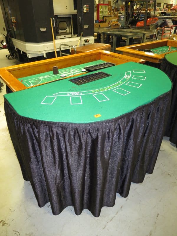 Back Alley - Blackjack table rental — BSA Events Metro Detroit