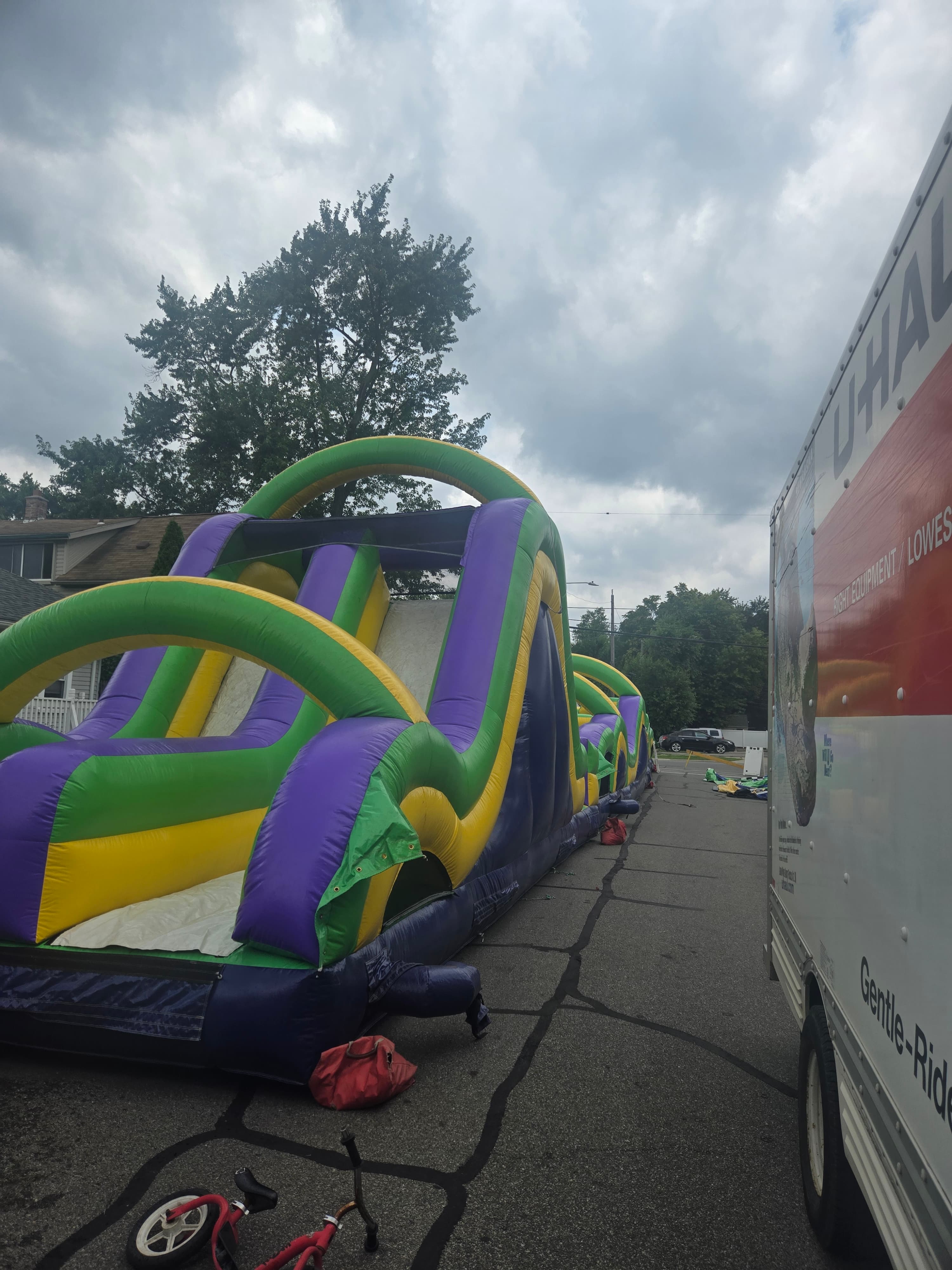 65' Obstacle Course rental — BSA Events Metro Detroit