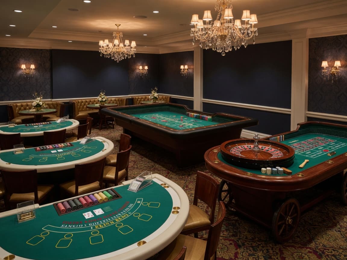 All In Casino package 75-125 guests rental photo — BSA Events