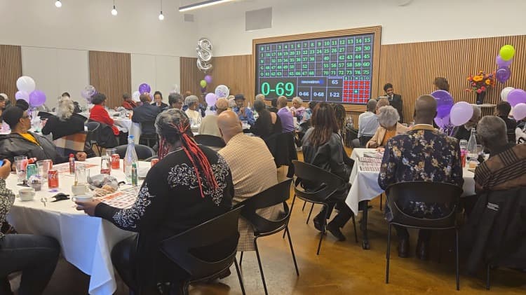 Electronic Bingo Machine rental photo — BSA Events