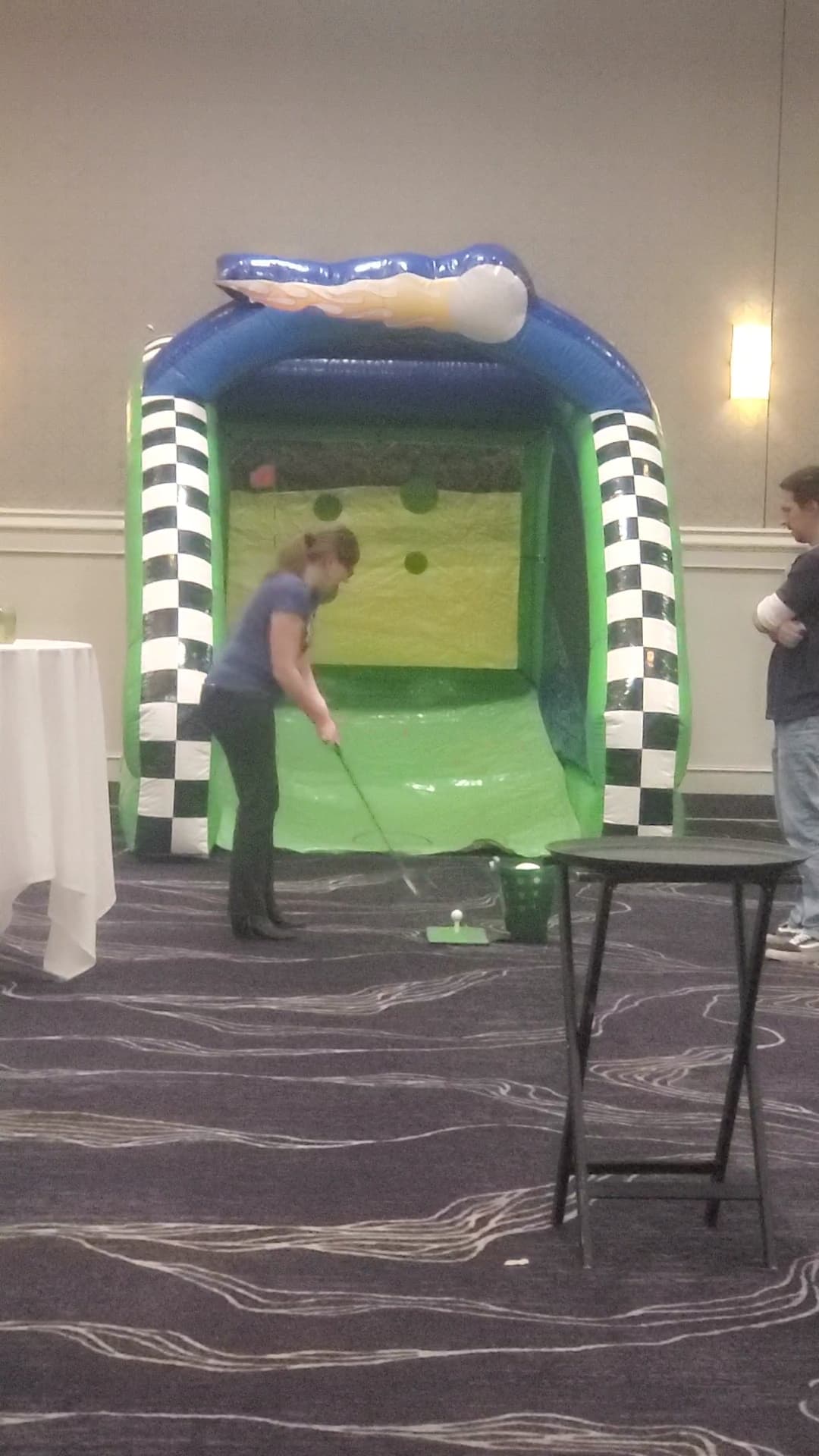 Inflatable Golf Chip in rental photo — BSA Events