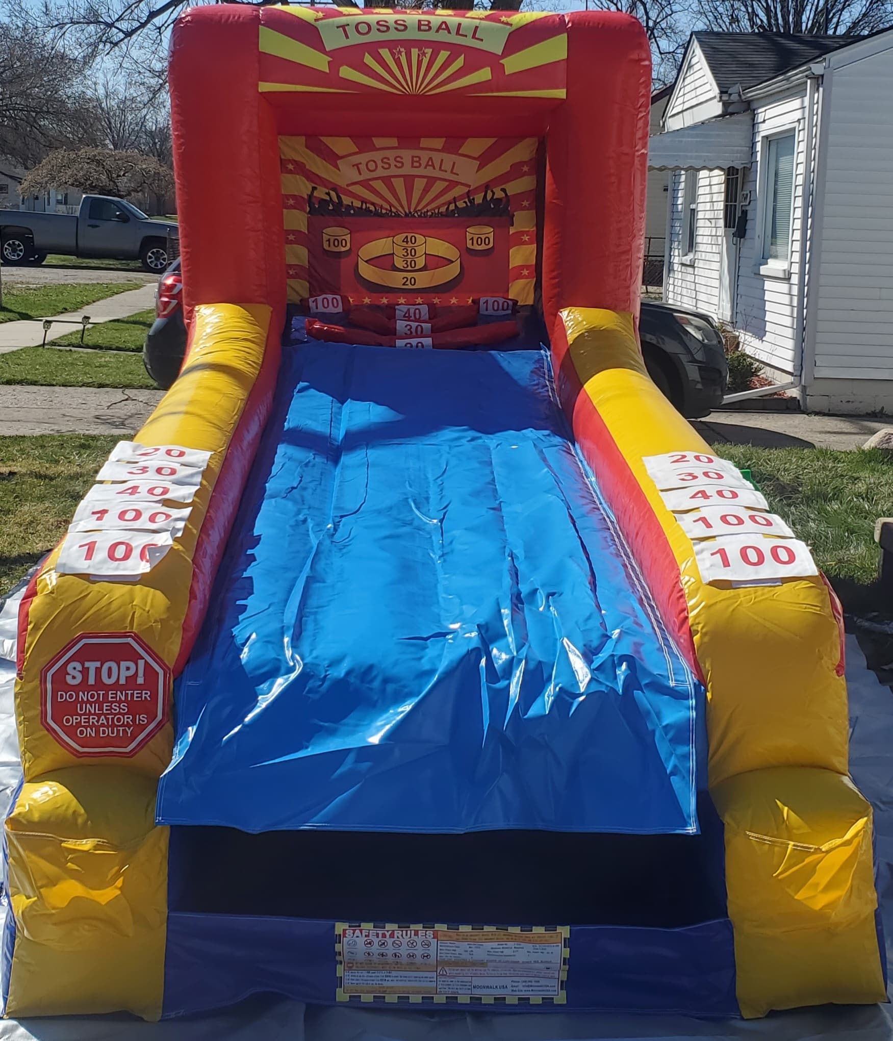 Inflatable Skee Ball rental photo — BSA Events