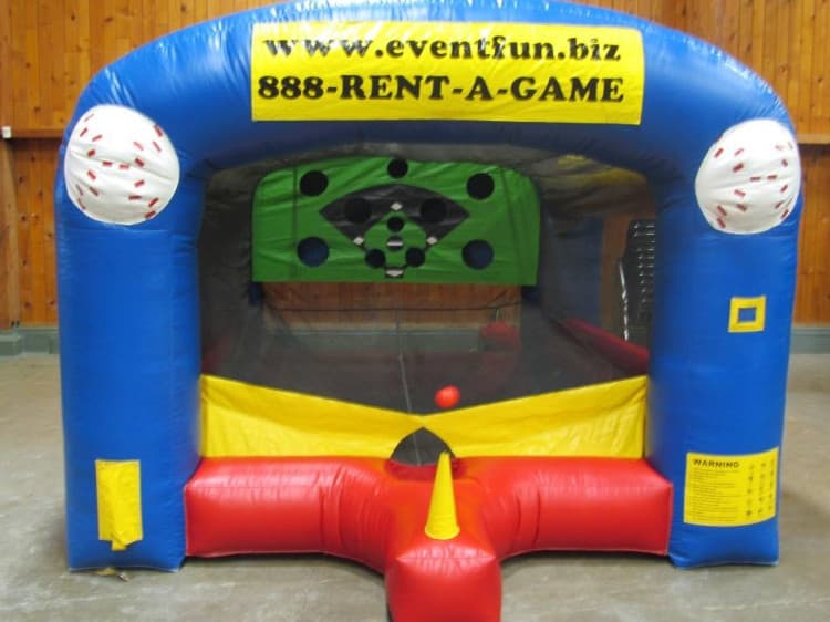 Inflatable T-ball game rental photo — BSA Events