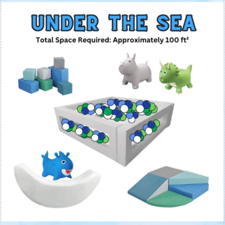 Soft Play Under the Sea package rental photo β BSA Events