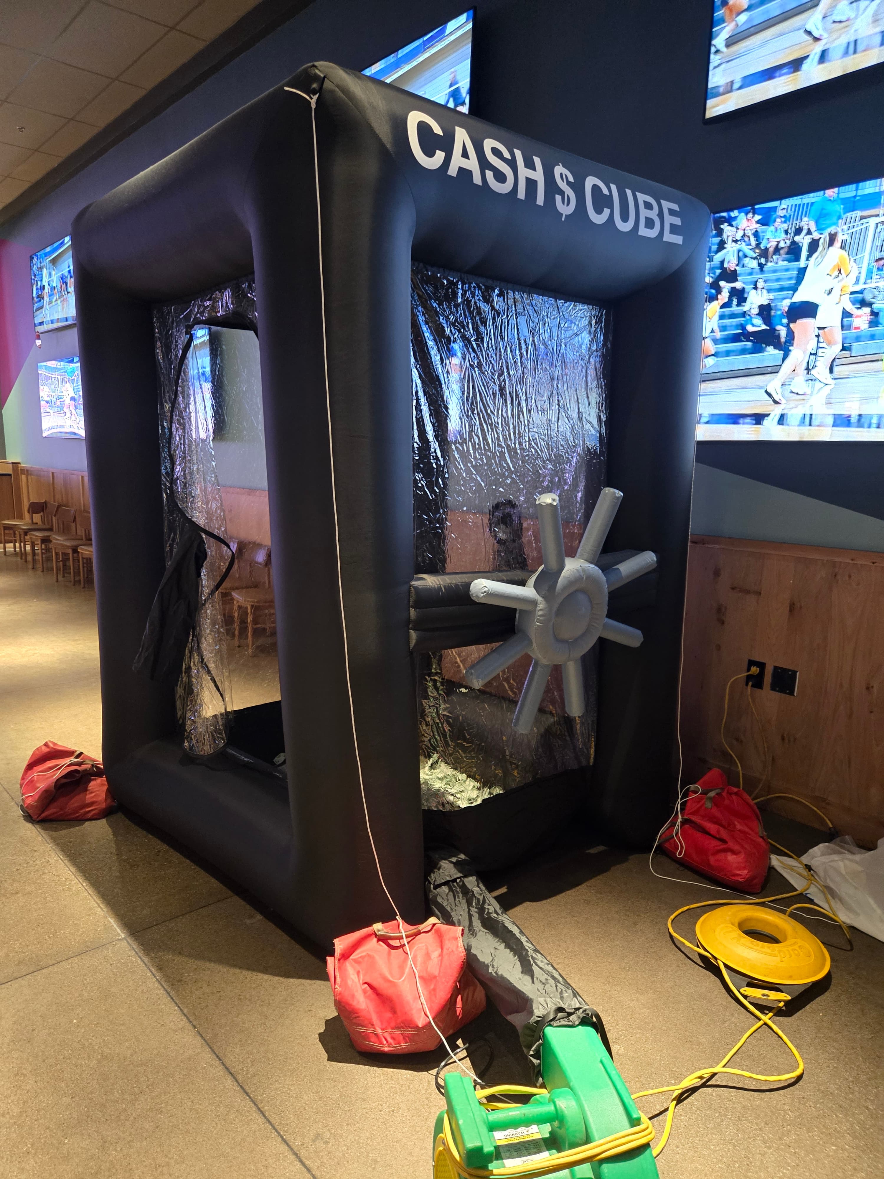 Cash Cube "The Vault" rental photo — BSA Events